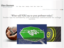 Tablet Screenshot of ellenbremen.com
